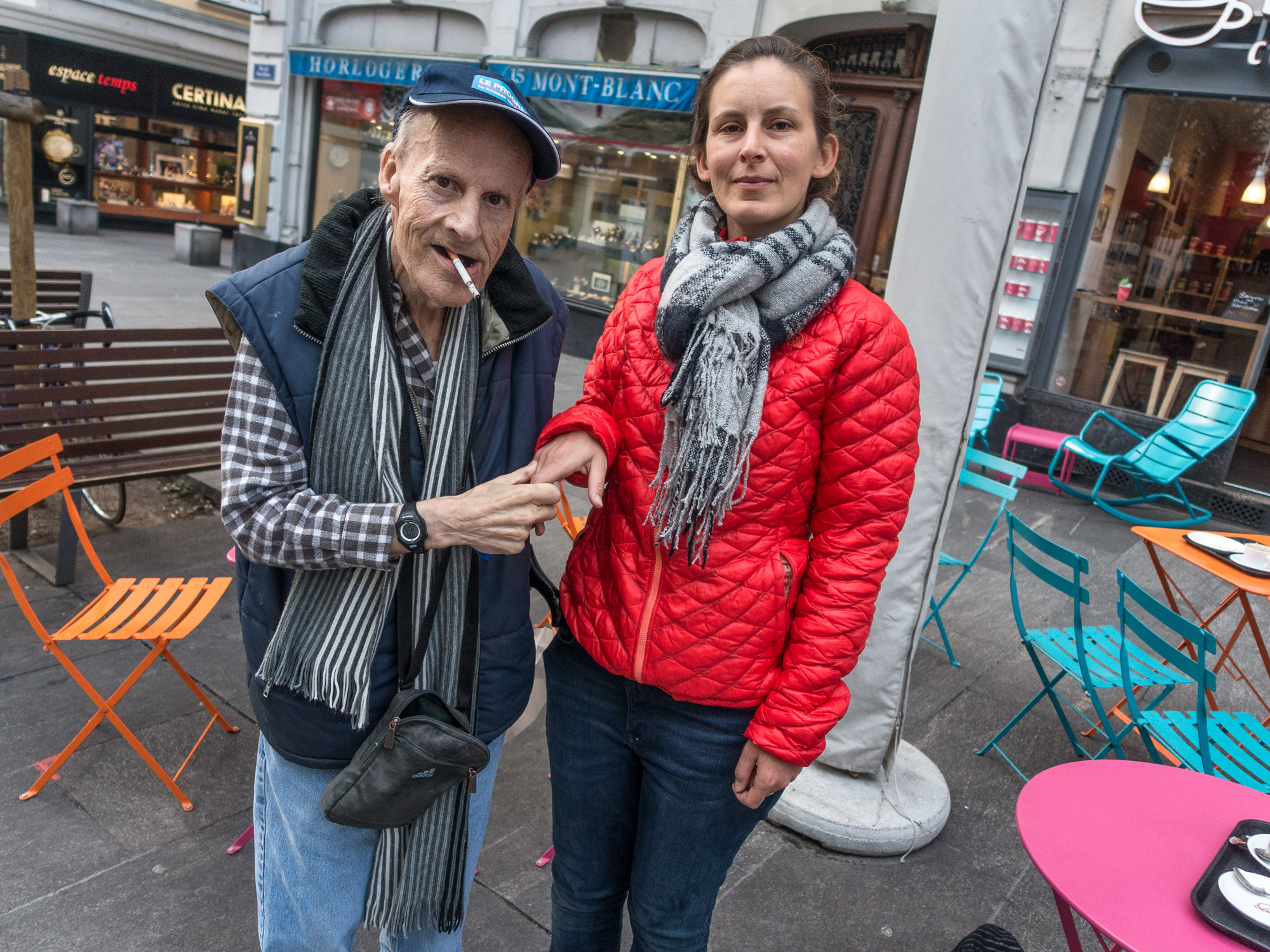 Silvia & Papy par Francis Traunig