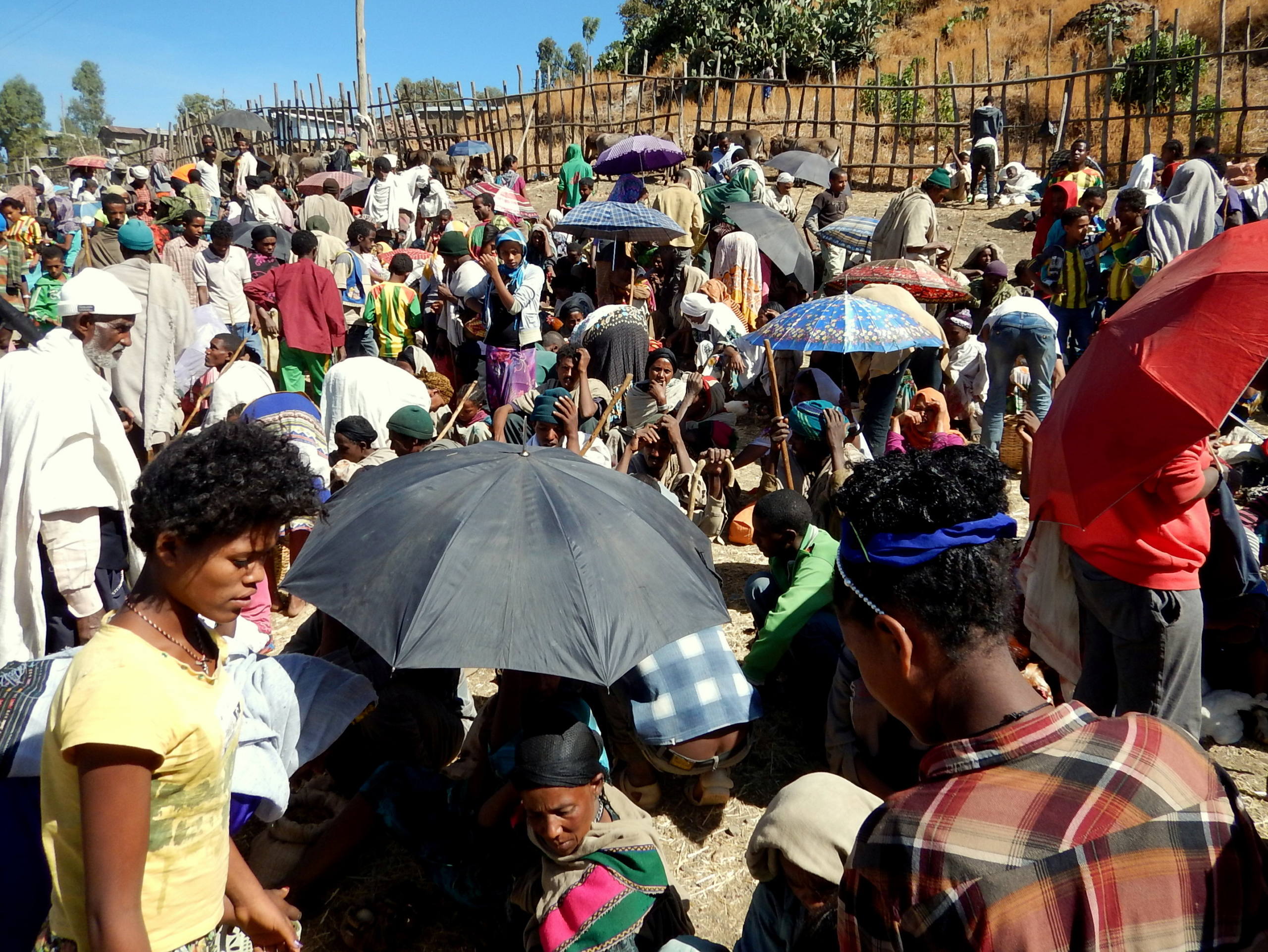 Lalibela – Jour de marché par John Grinling