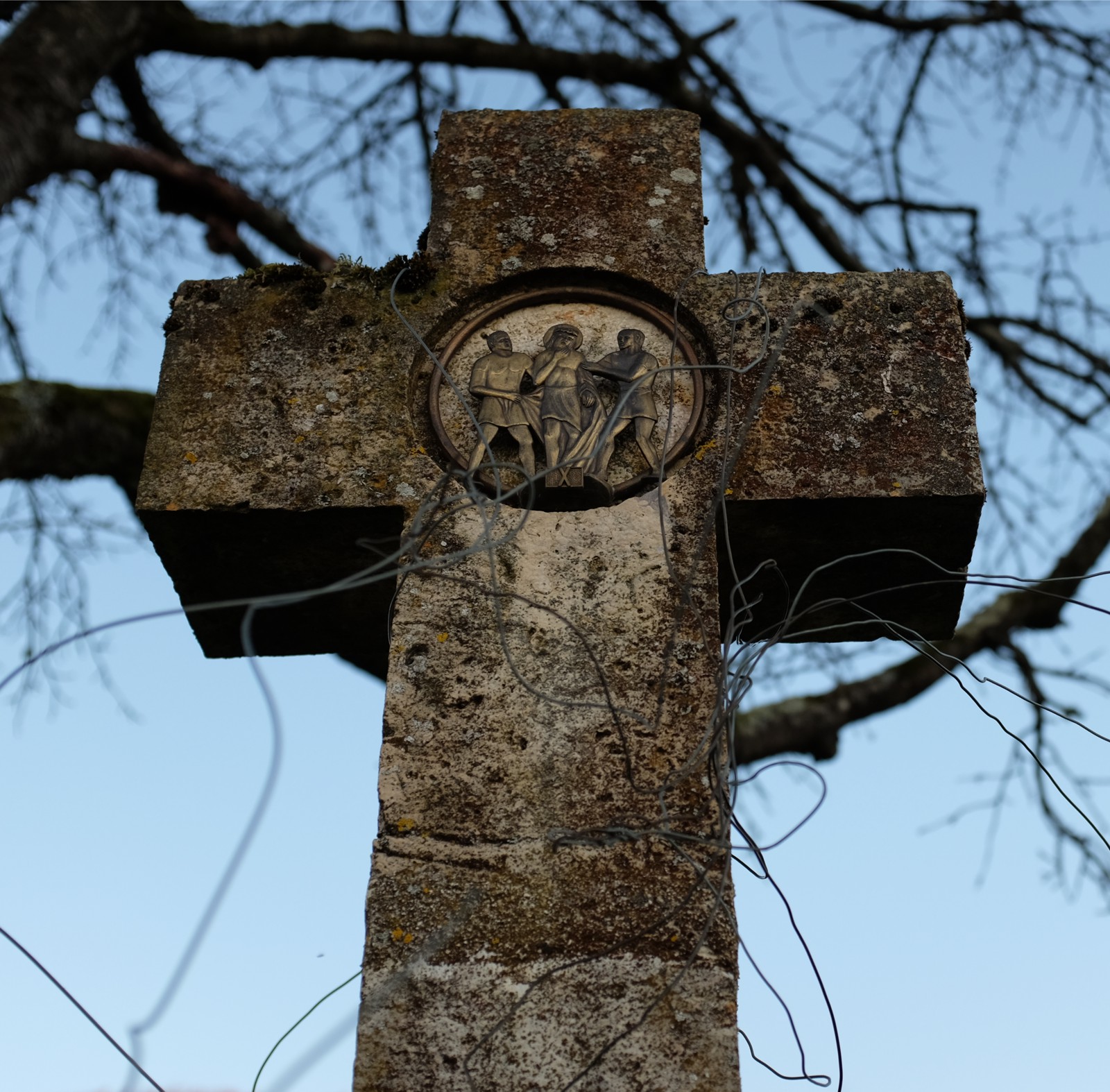 chemin de croix par Catherine Claude