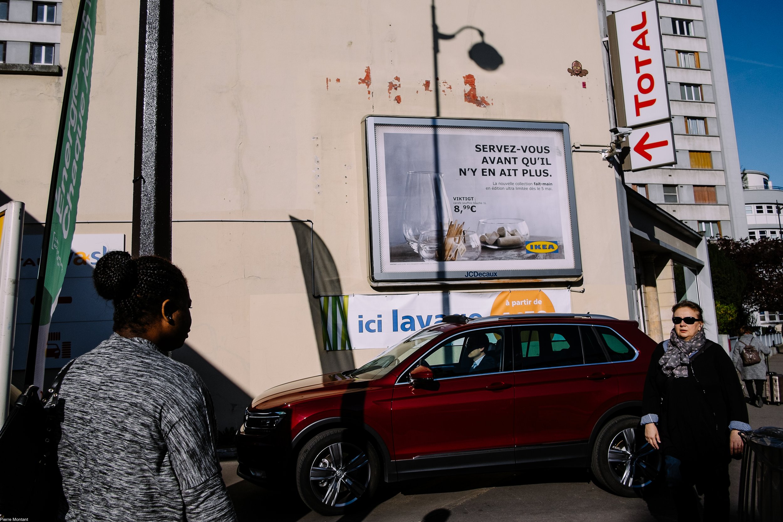 sur le trajet du boulot par Pierre Montant