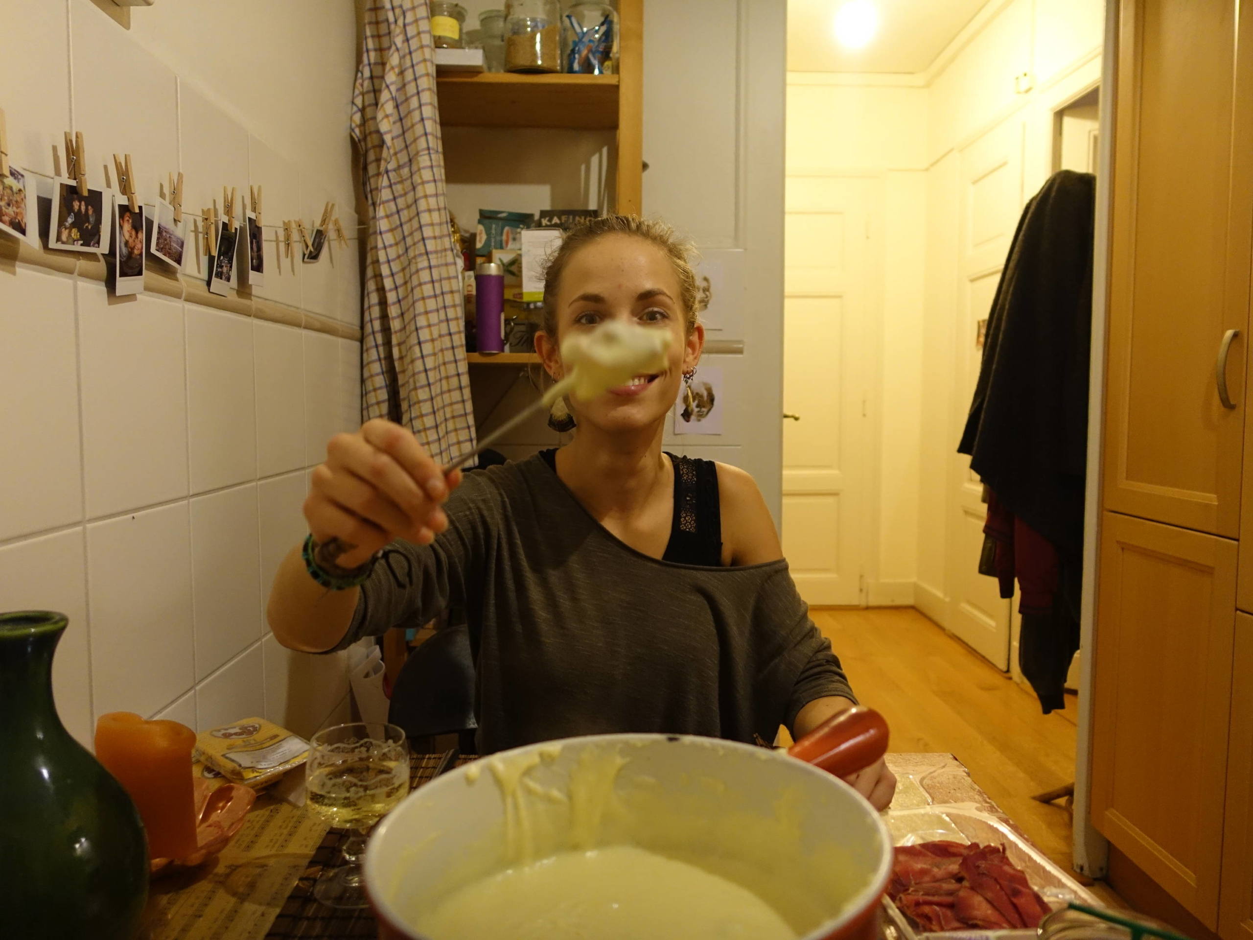 La fondue entre copines par Juliette Salzmann