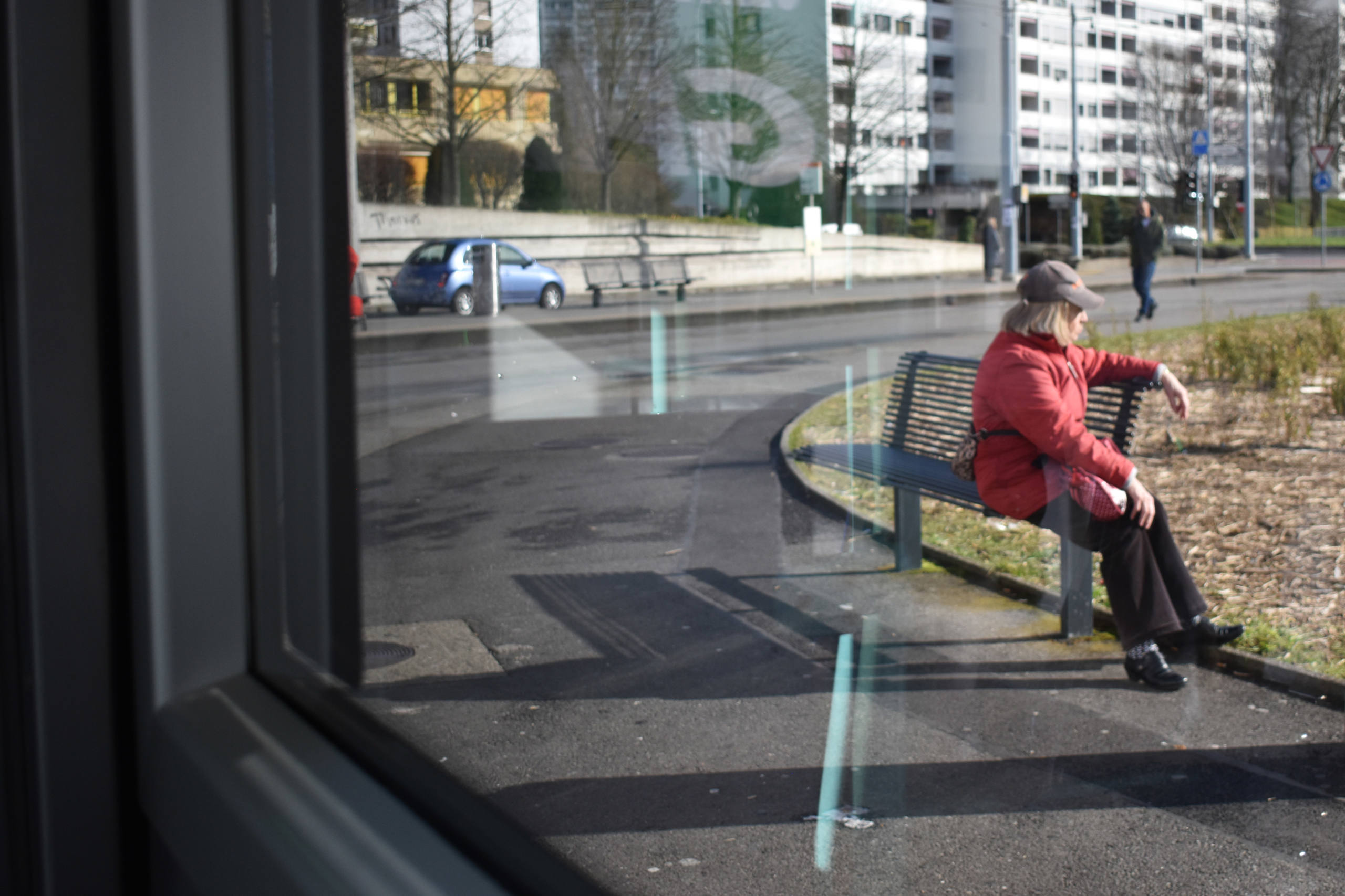 Depuis le tram par Justine Grespan