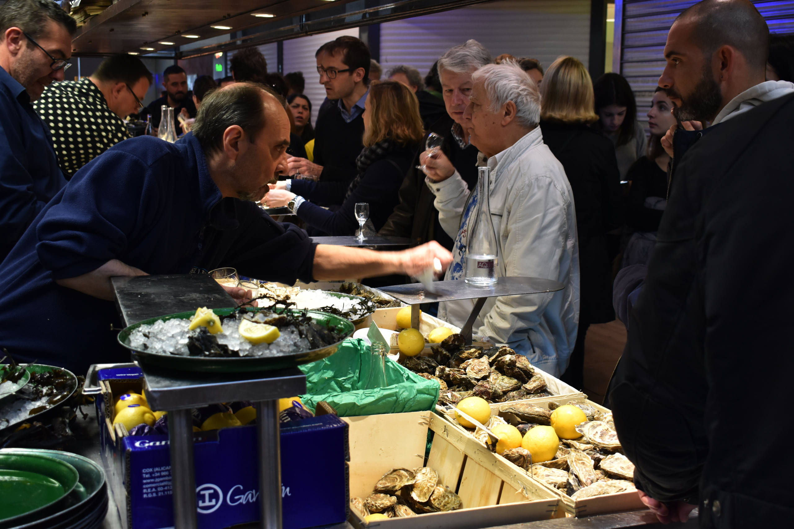 Un dimanche aux halles par Justine Grespan