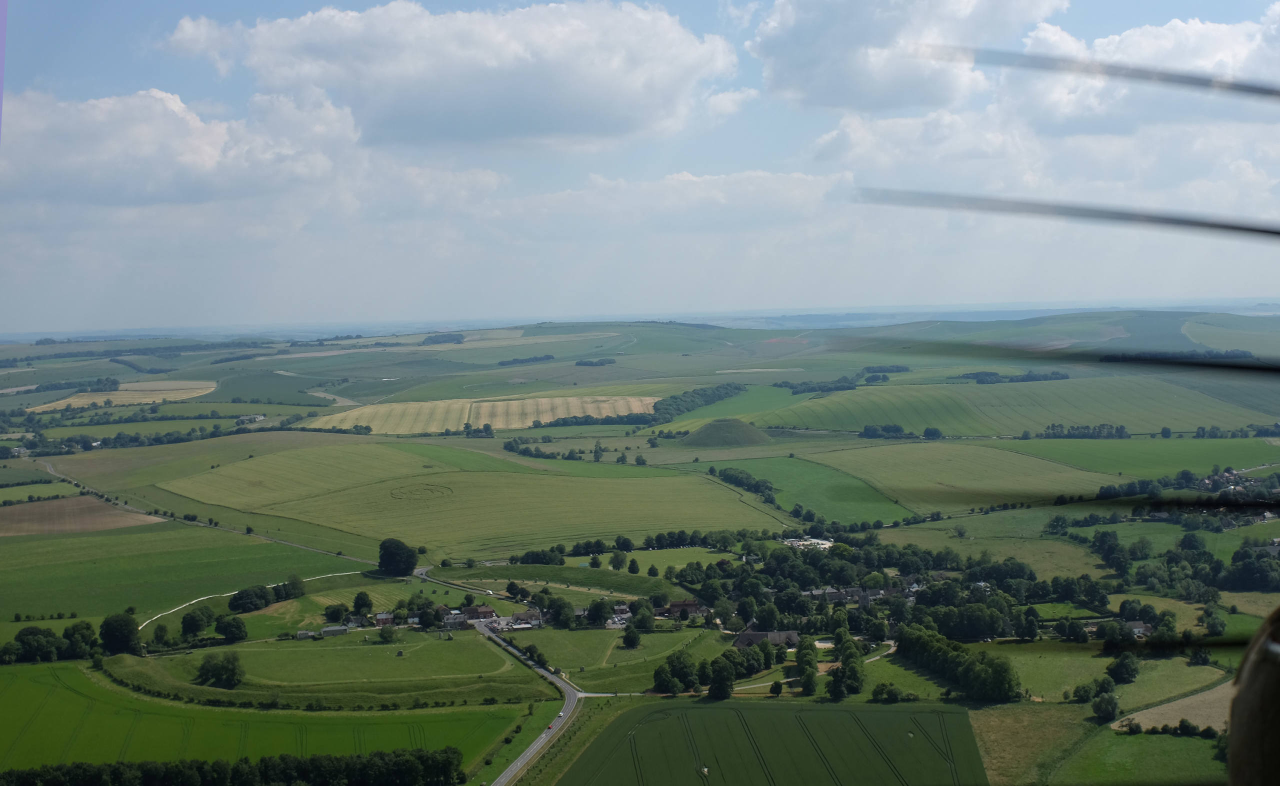 Avebury et son crop par Catherine Claude