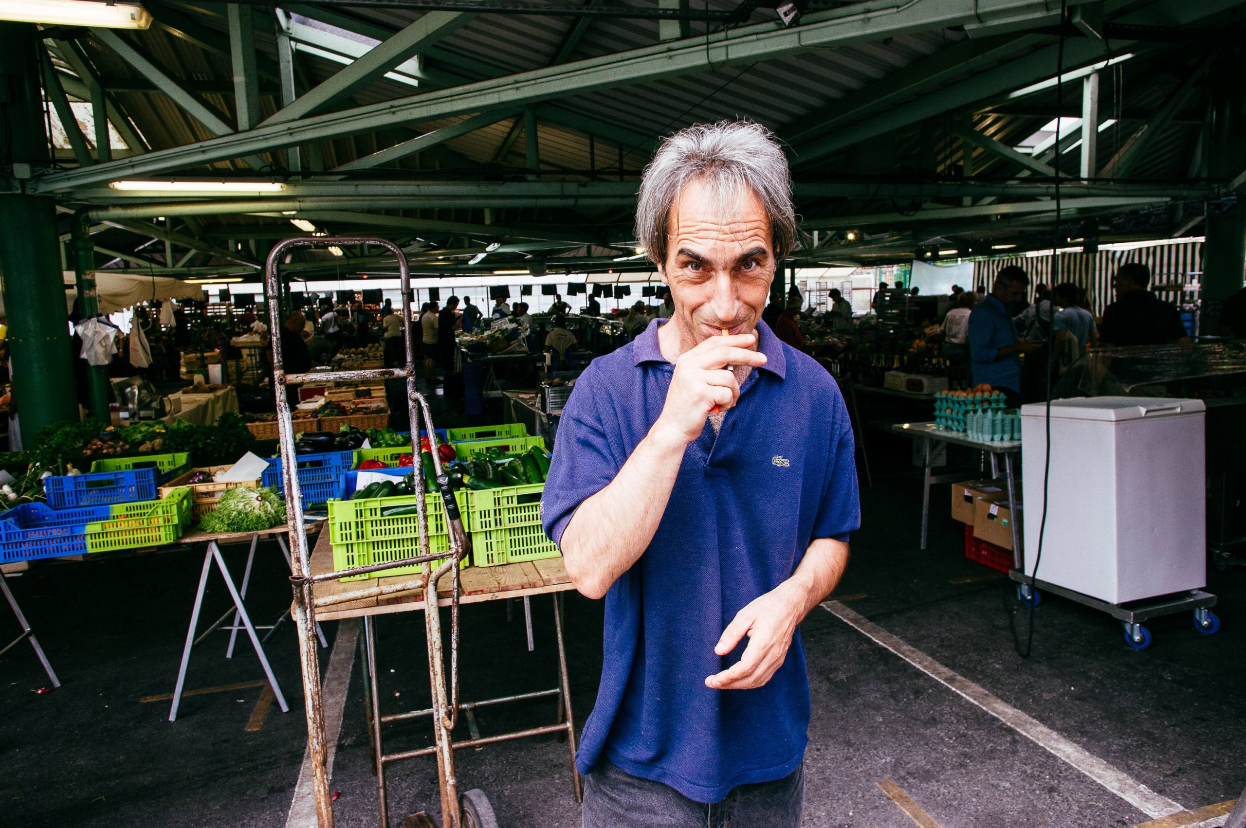 dimanche, au marché par Pierre Montant