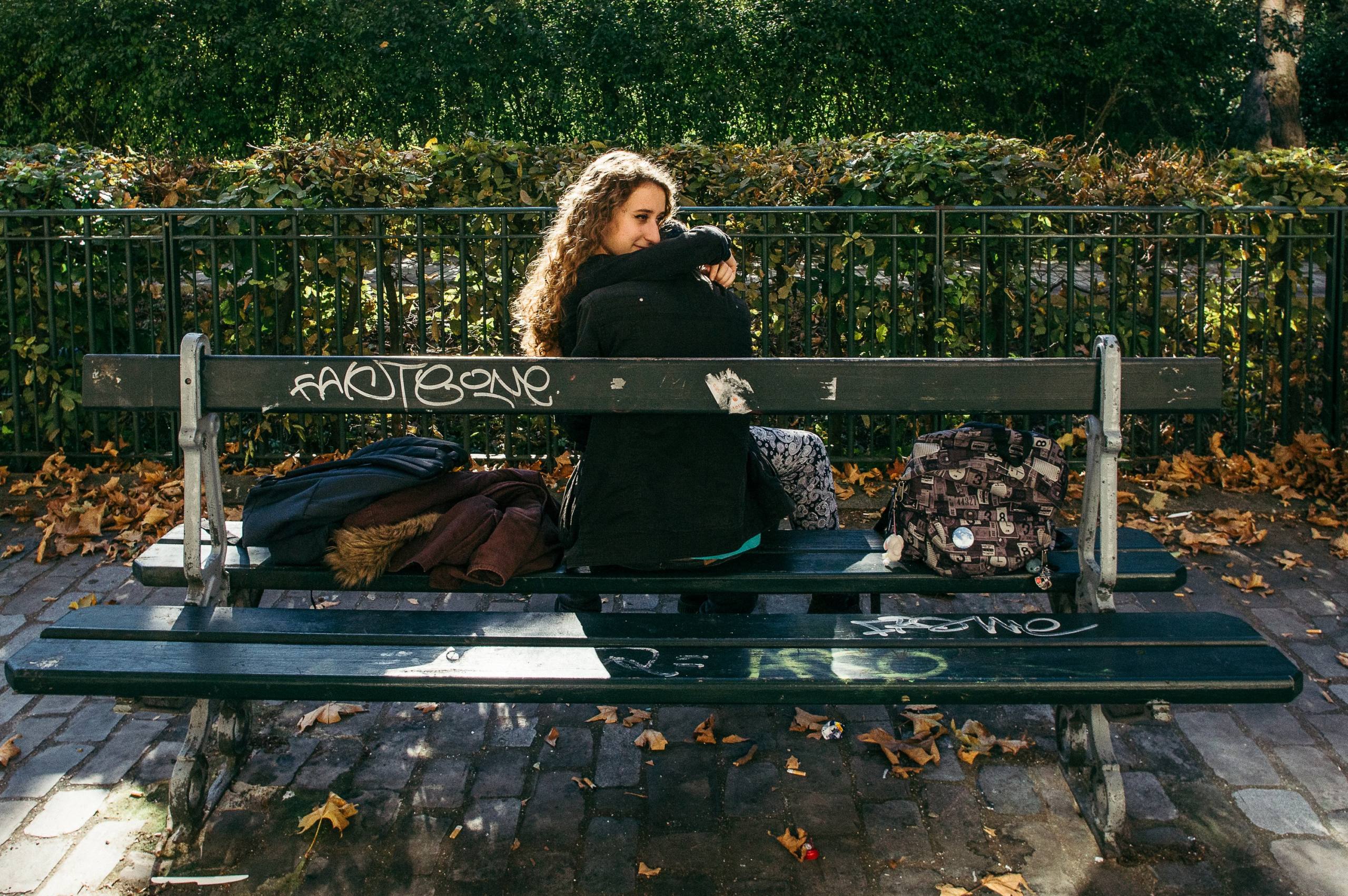 des bancs publics par Pierre Montant