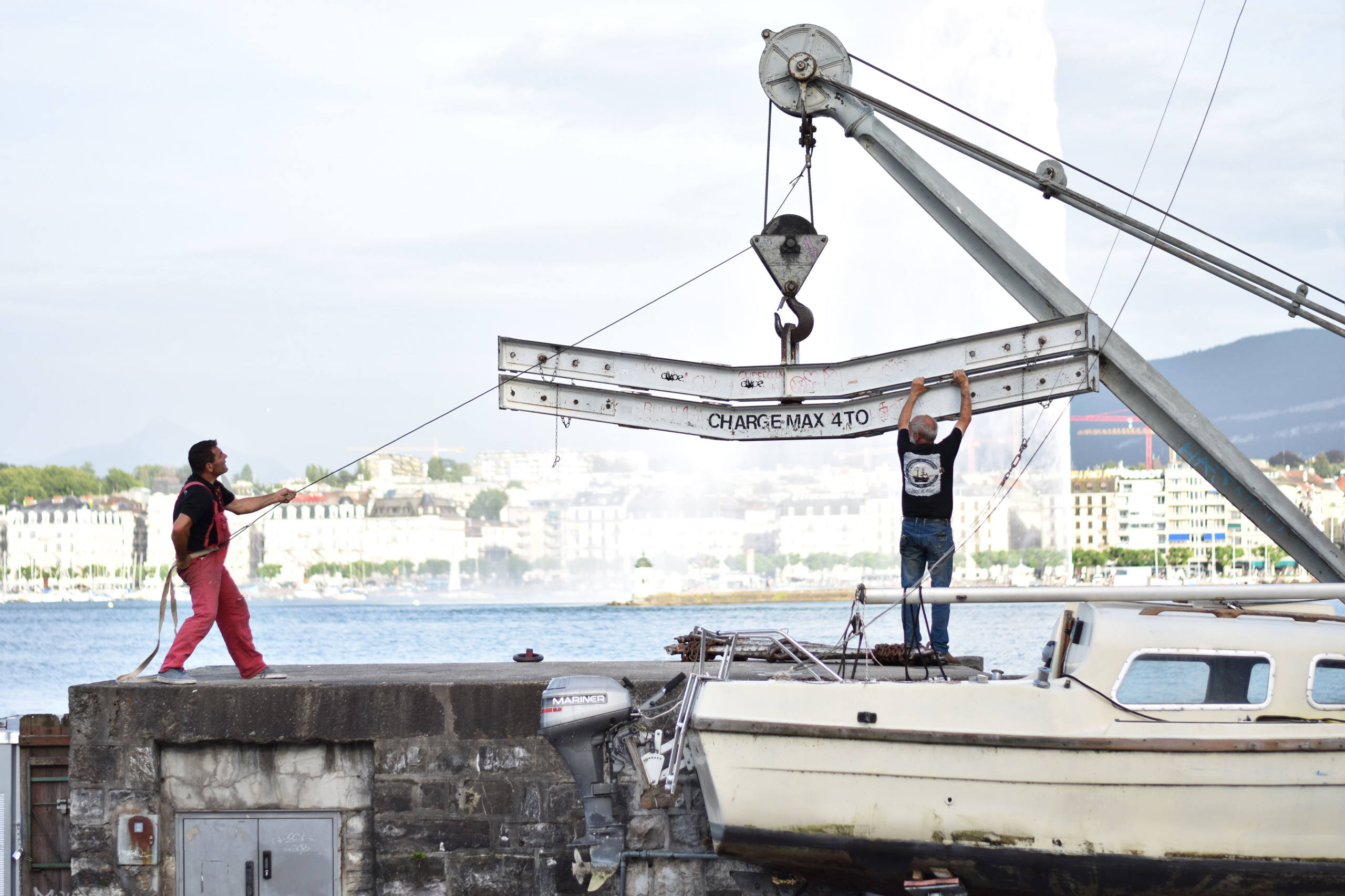 Au port des Pâquis par Justine Grespan