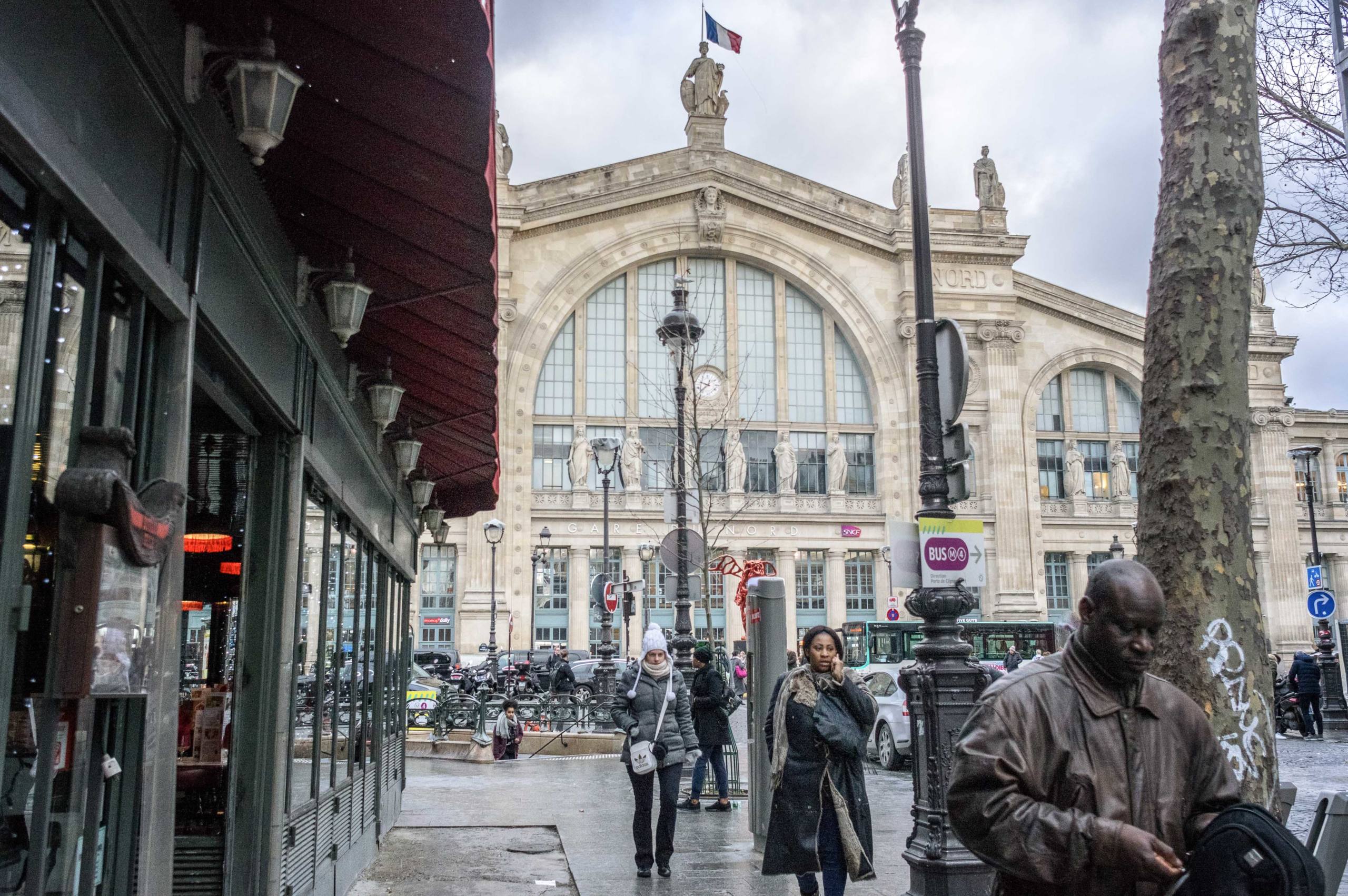 gare du nord par Pierre Montant