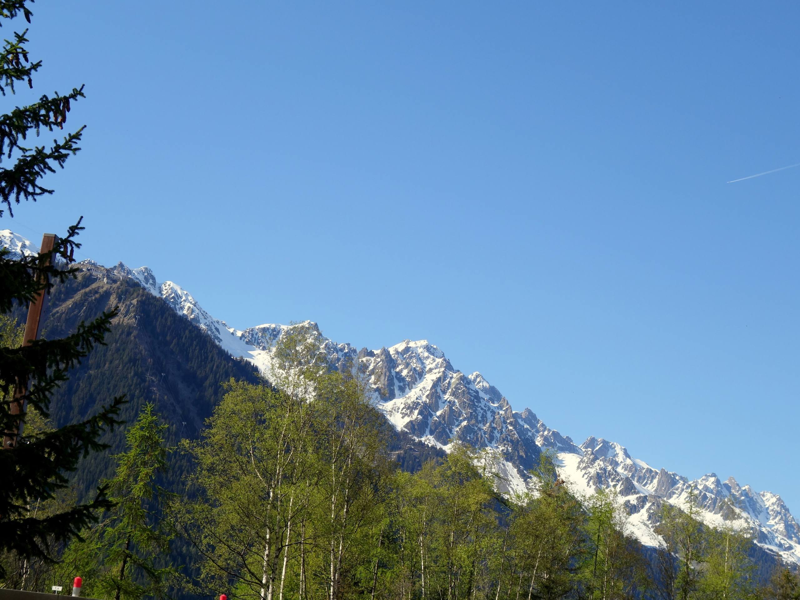 Chamonix, en direction du Brévent par John Grinling