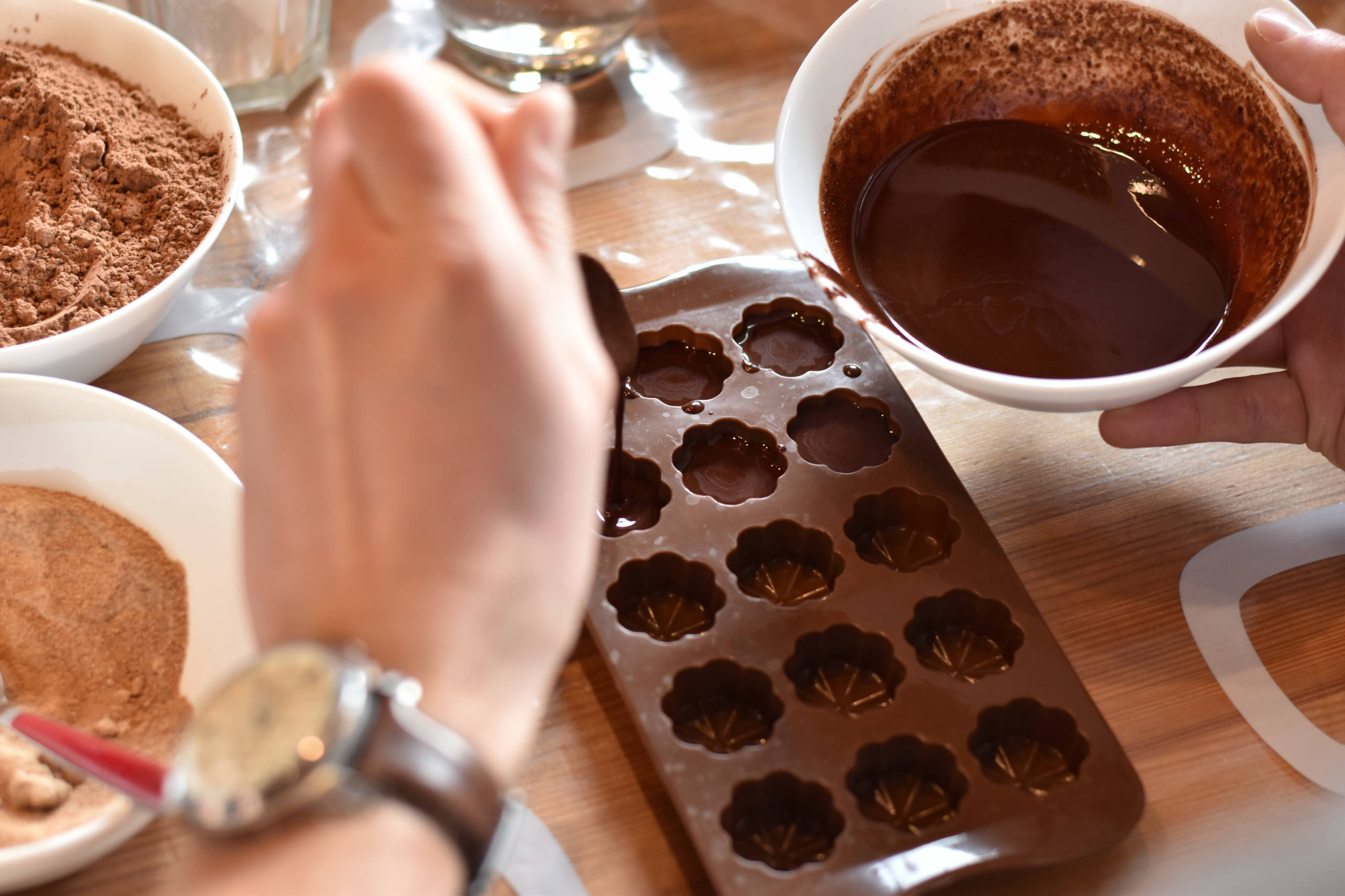 Enchocolater les coeurs par Justine Grespan