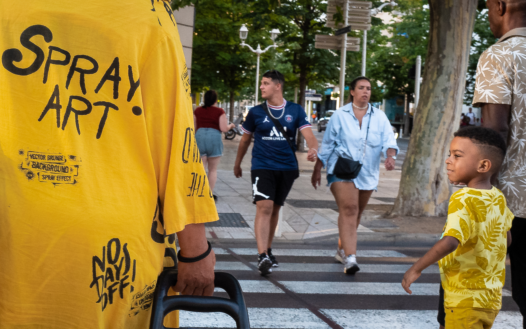 Snap en jaune par Gérard Dubois