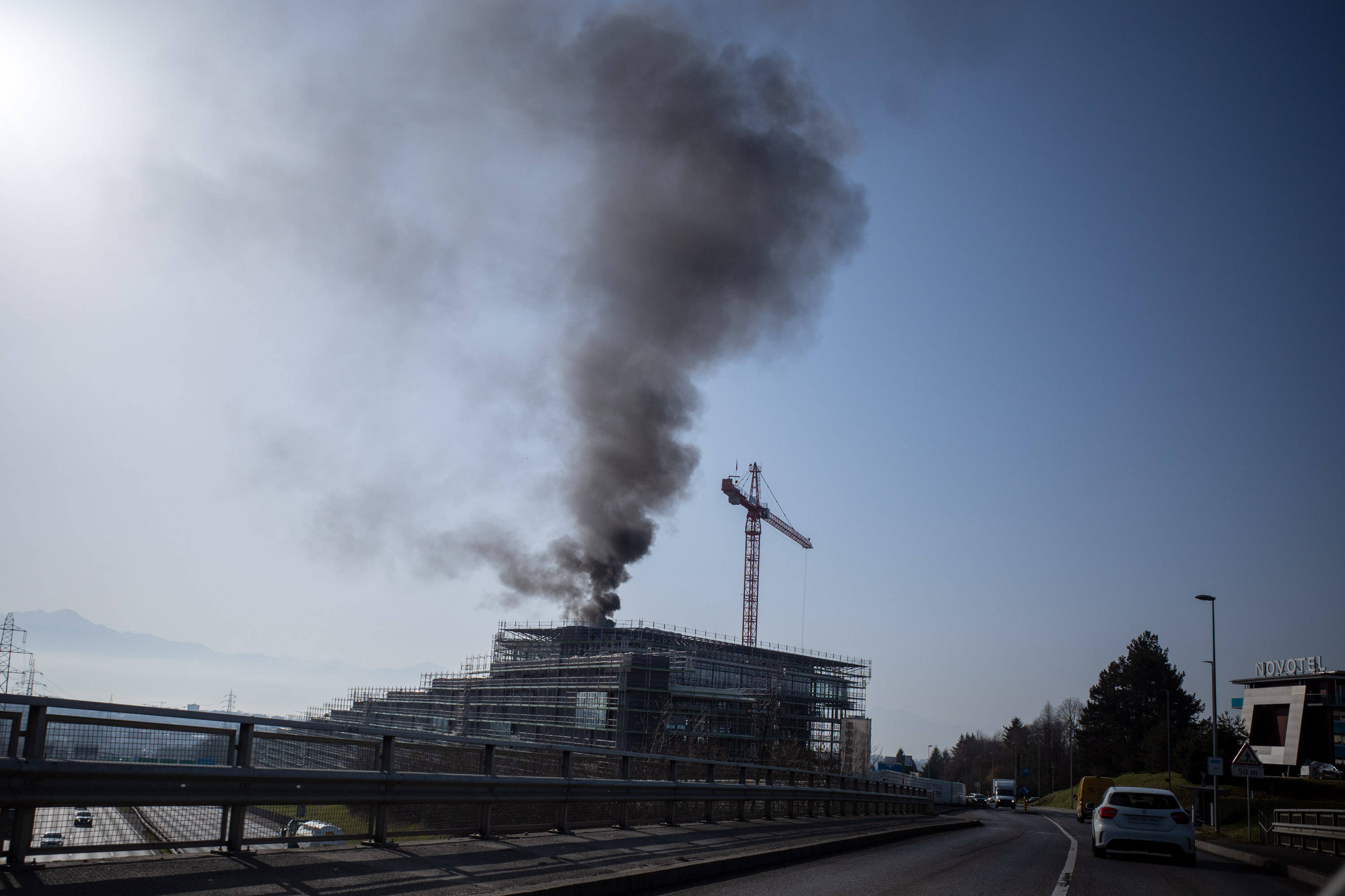 Début d’incendie par Francis Traunig