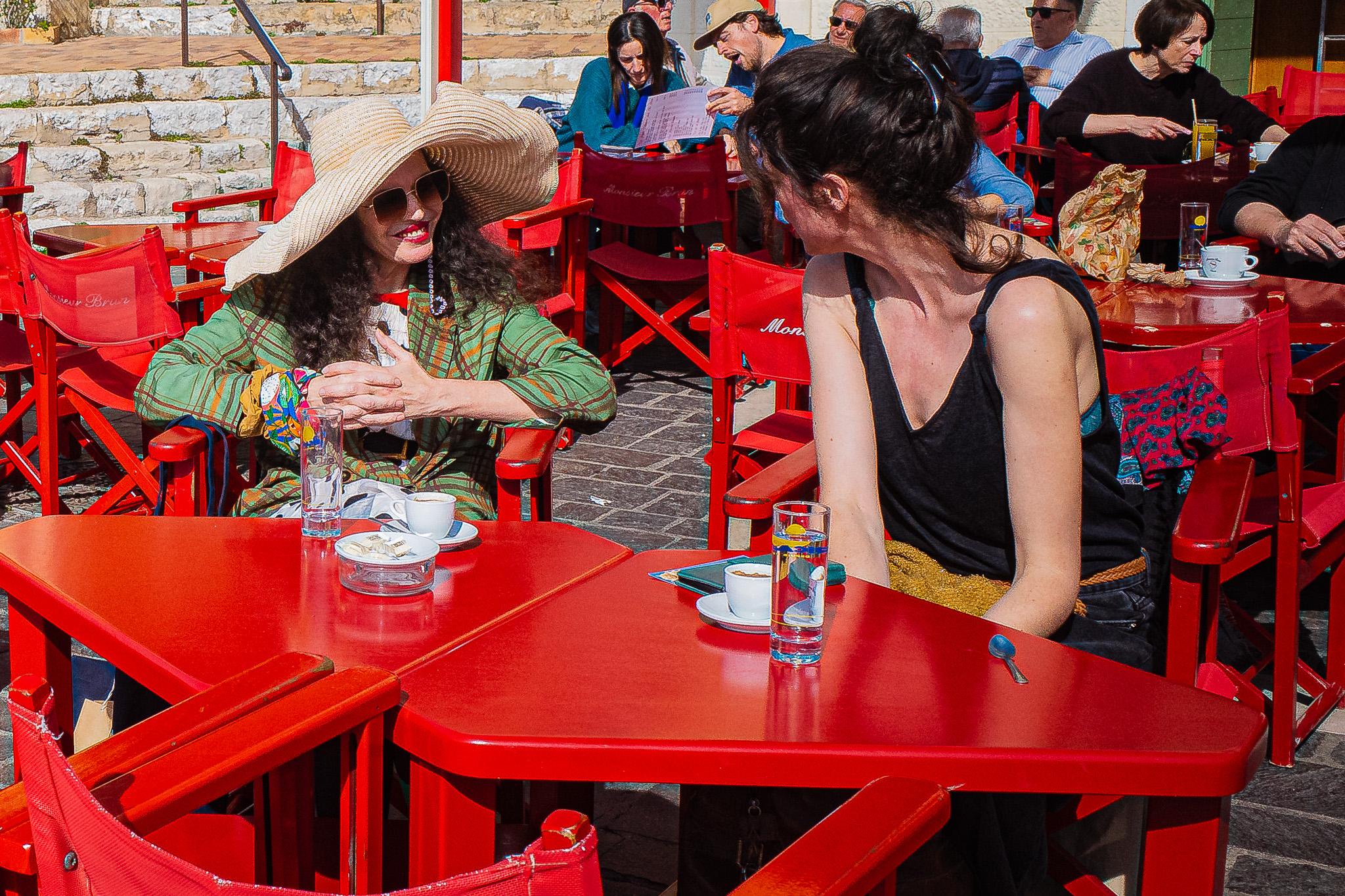 Le printemps en terrasse par Gérard Dubois
