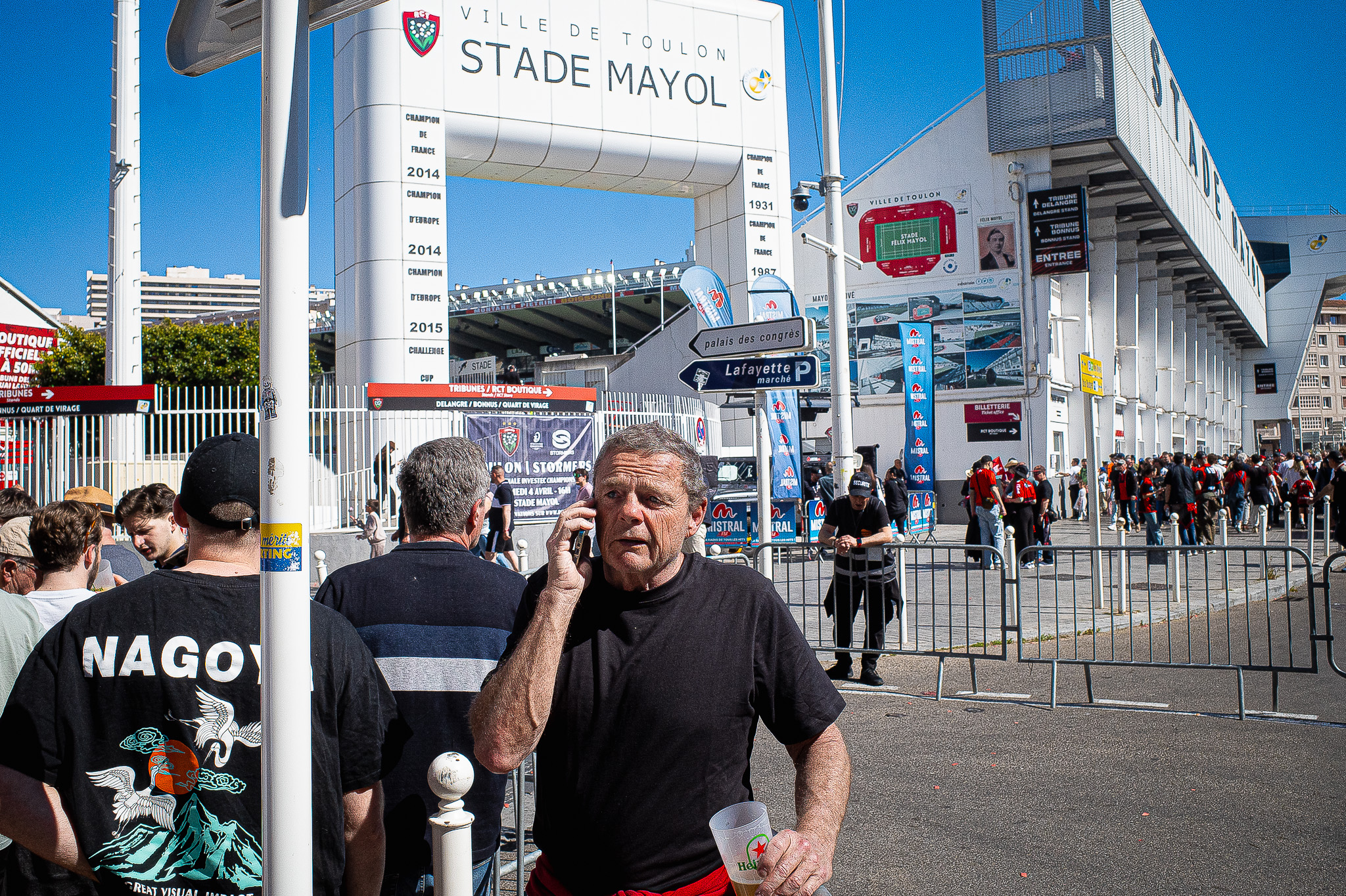 Jour de match par Gérard Dubois