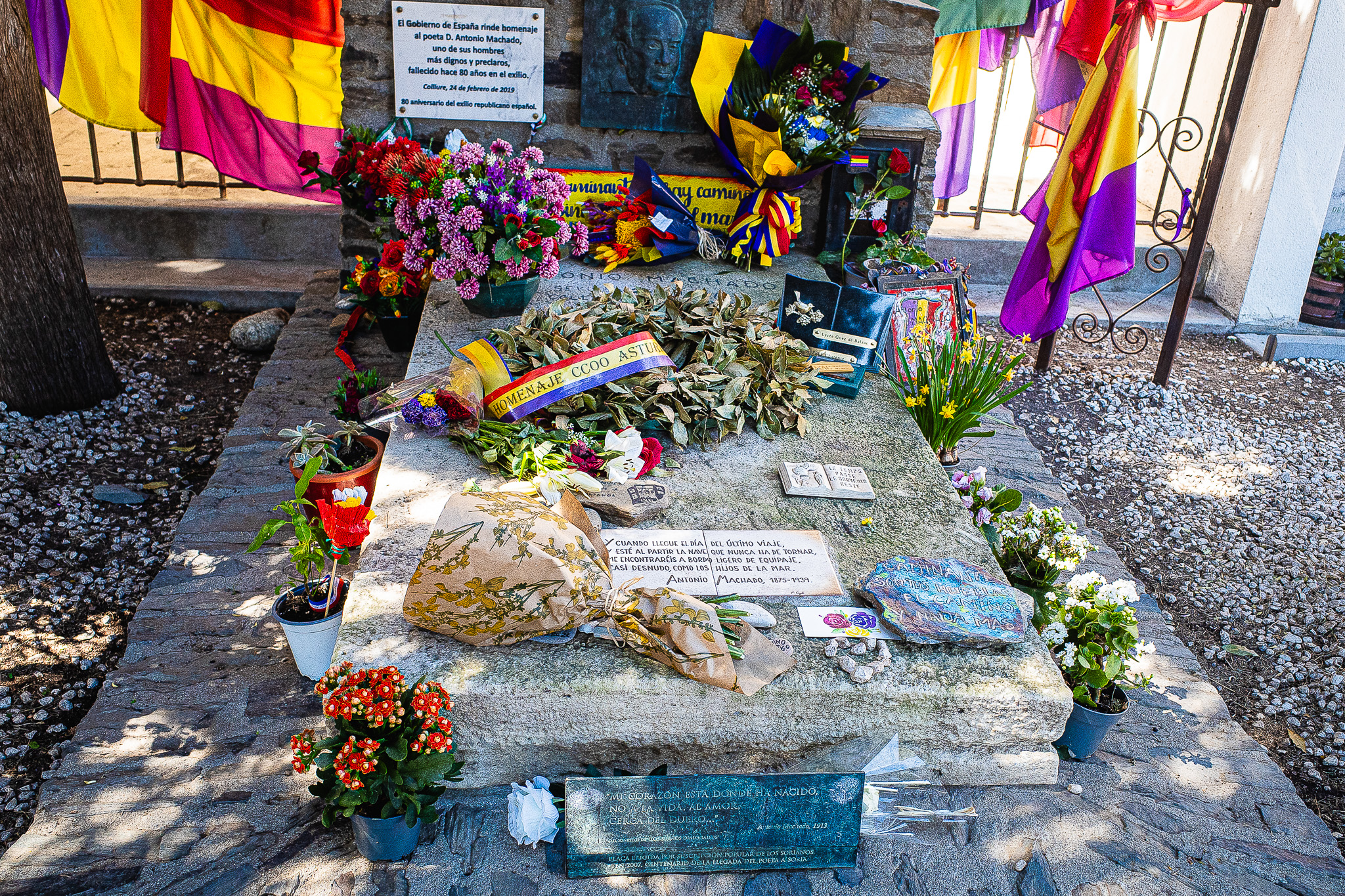 En tus huellas, Antonio… par Gérard Dubois