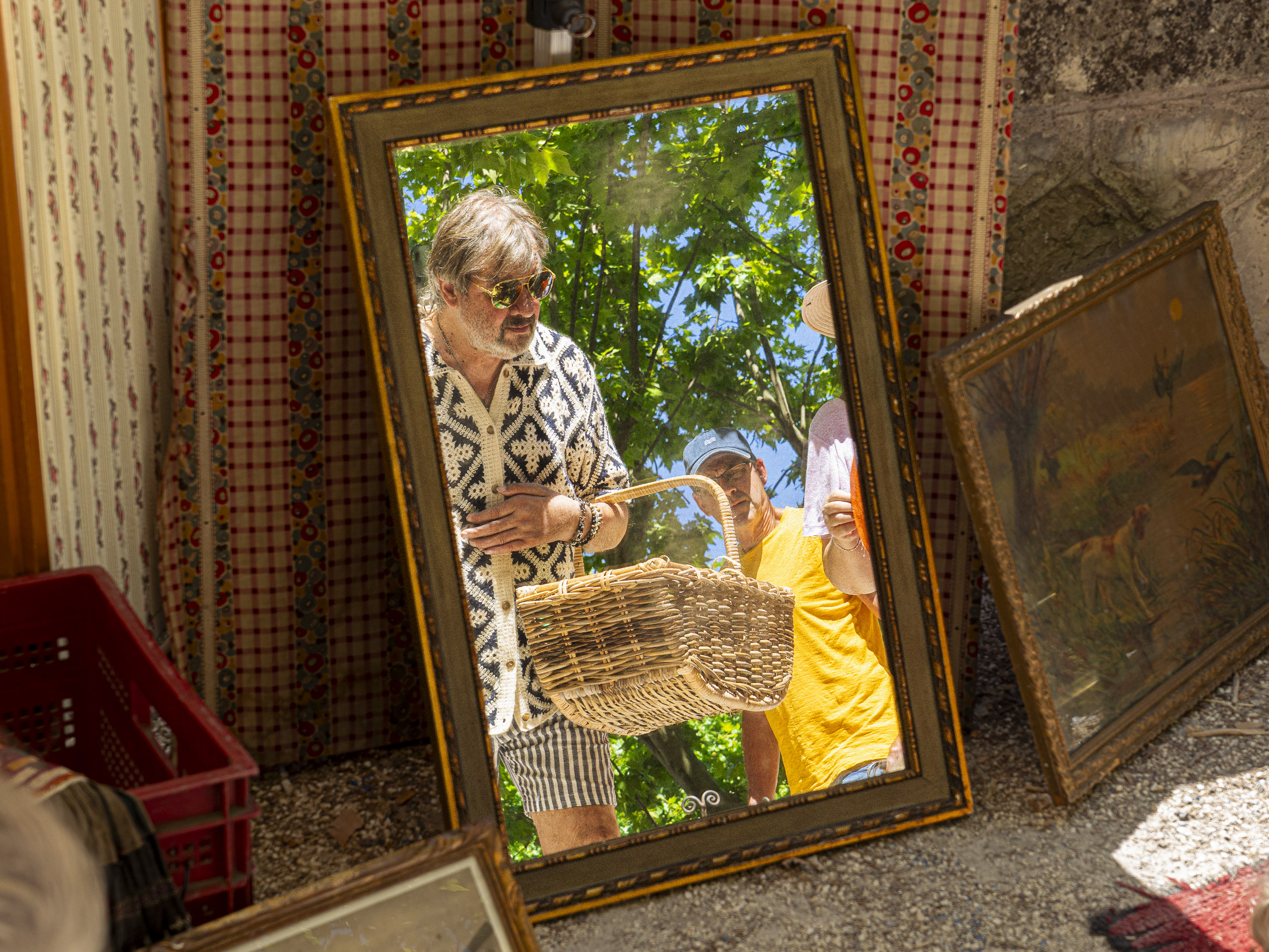 Miroir sur Brocante par Yona Tobler
