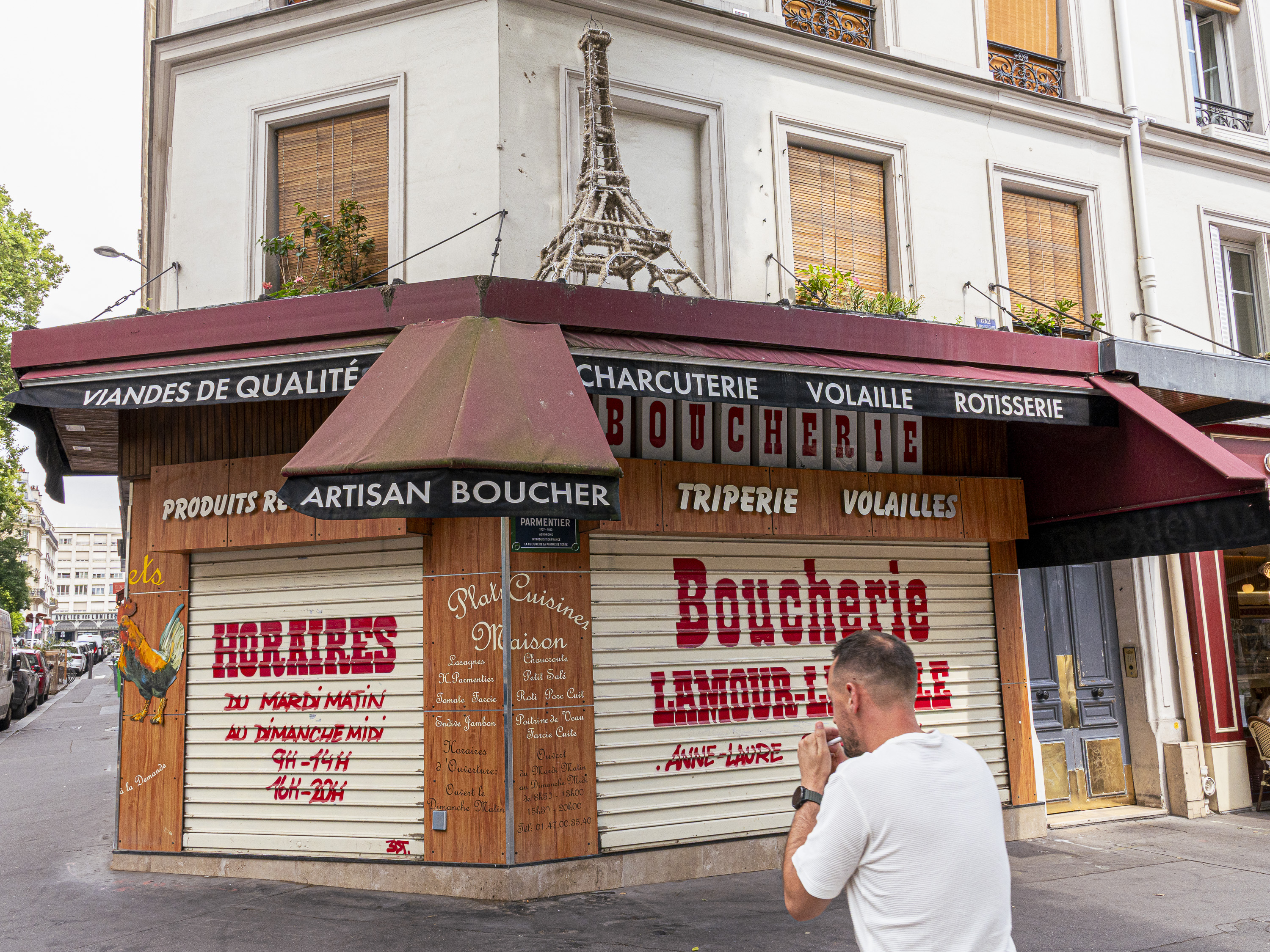 Boucherie Eiffel par Yona Tobler