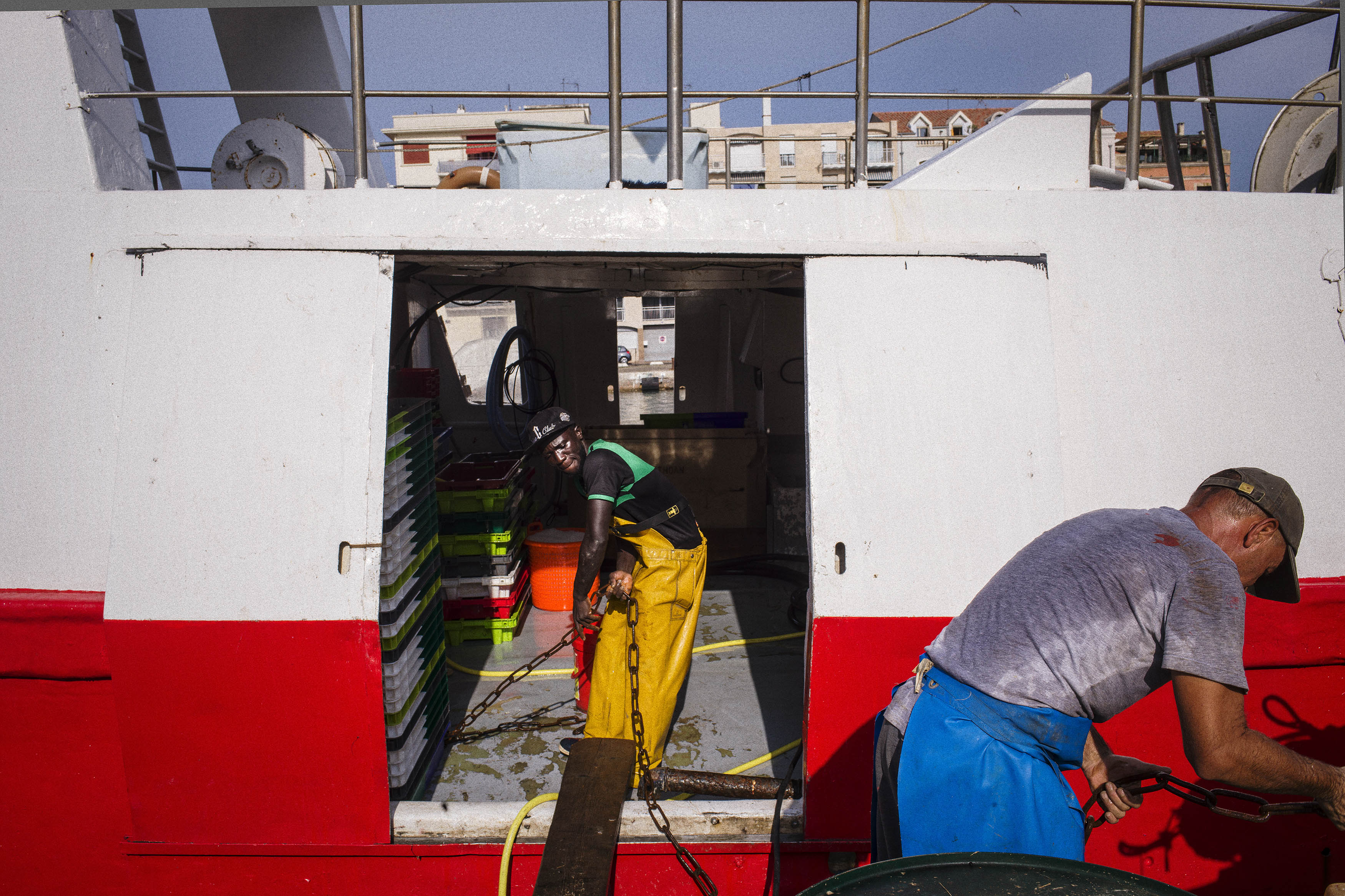 » Men at work « par Pascal Kempenar