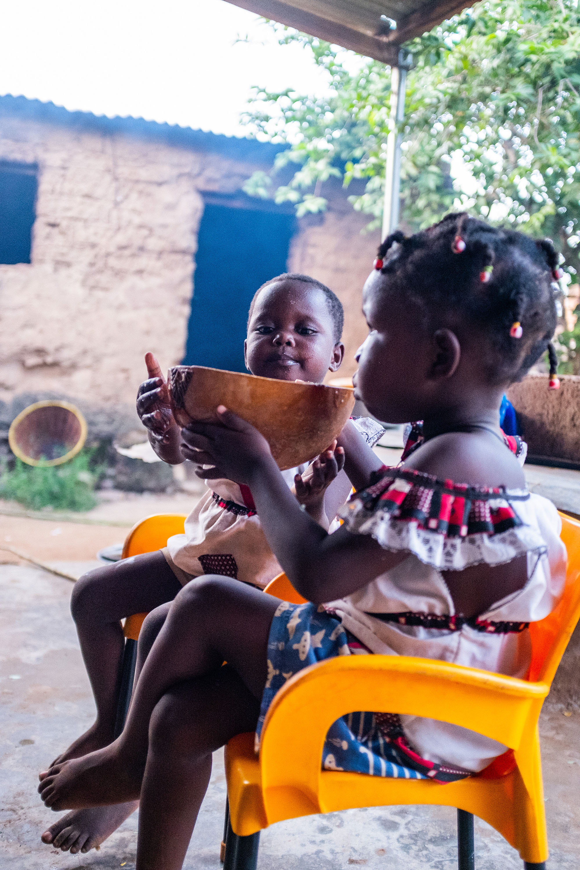 Le partage avec la calebasse par Nomwindé Sawadogo